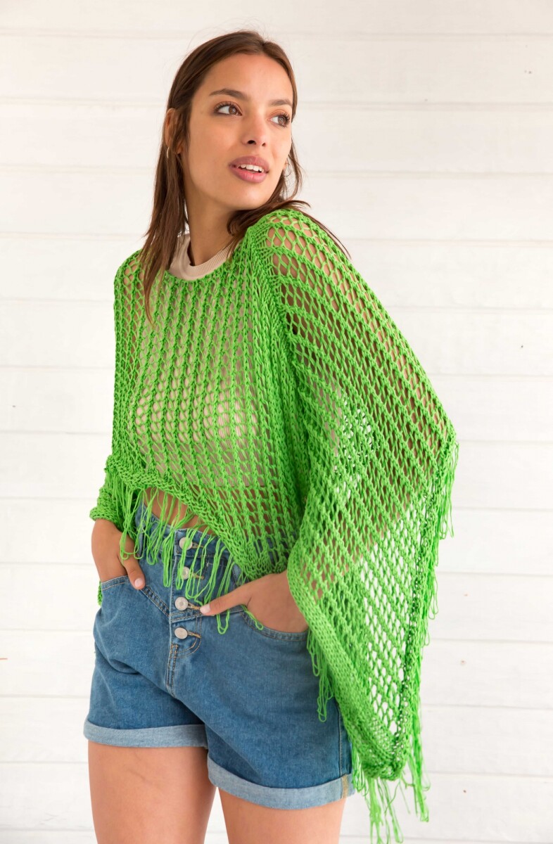Sweater Azteca - Verde 