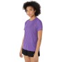 Polo Running Metarun Ss Top Mujer Edo Purple