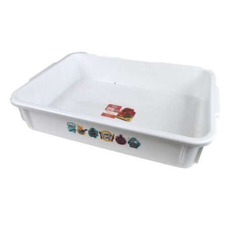 BANDEJA PLASTICO GOURMET BLANCO 18LT BANDEJA PLASTICO GOURMET BLANCO 18LT