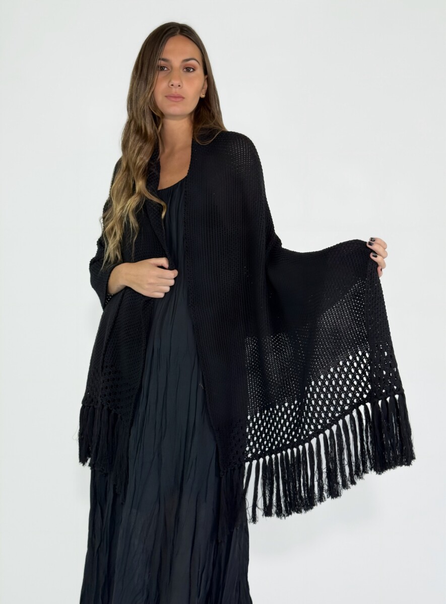 PASHMINA DELTA - NEGRO 