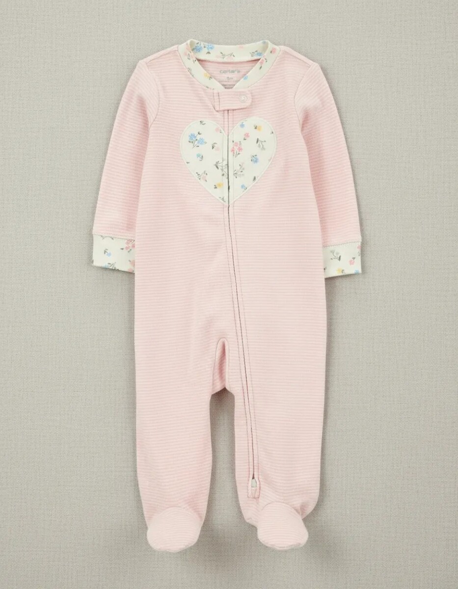 Pijama algodon Carters corazon 