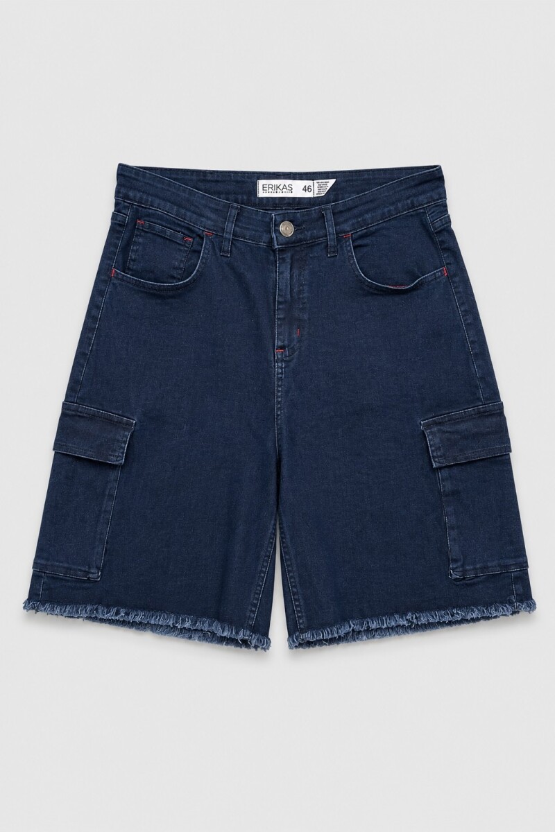 Bermuda Flor Jazmin - Cargo Negro 