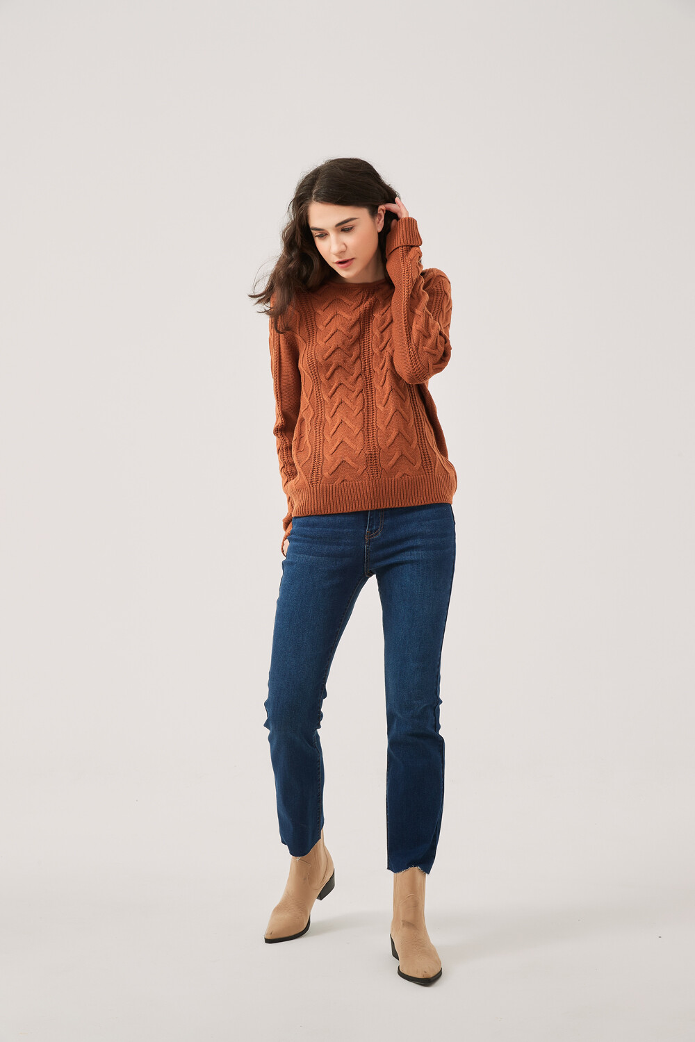 Sweater Focio Canela