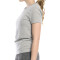 Remera de Mujer Umbro Vertical Dama Gris Melange - Negro