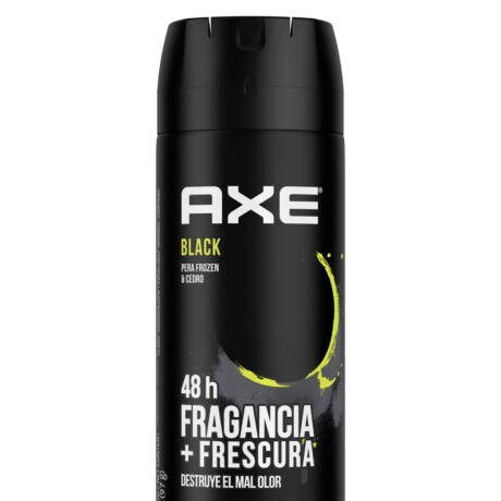 AXE DESODORANTE AEROSOL BLACK PERA Y CEDRO 150ml AXE DESODORANTE AEROSOL BLACK PERA Y CEDRO 150ml