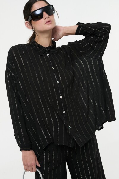 CAMISA SUELTA Negro
