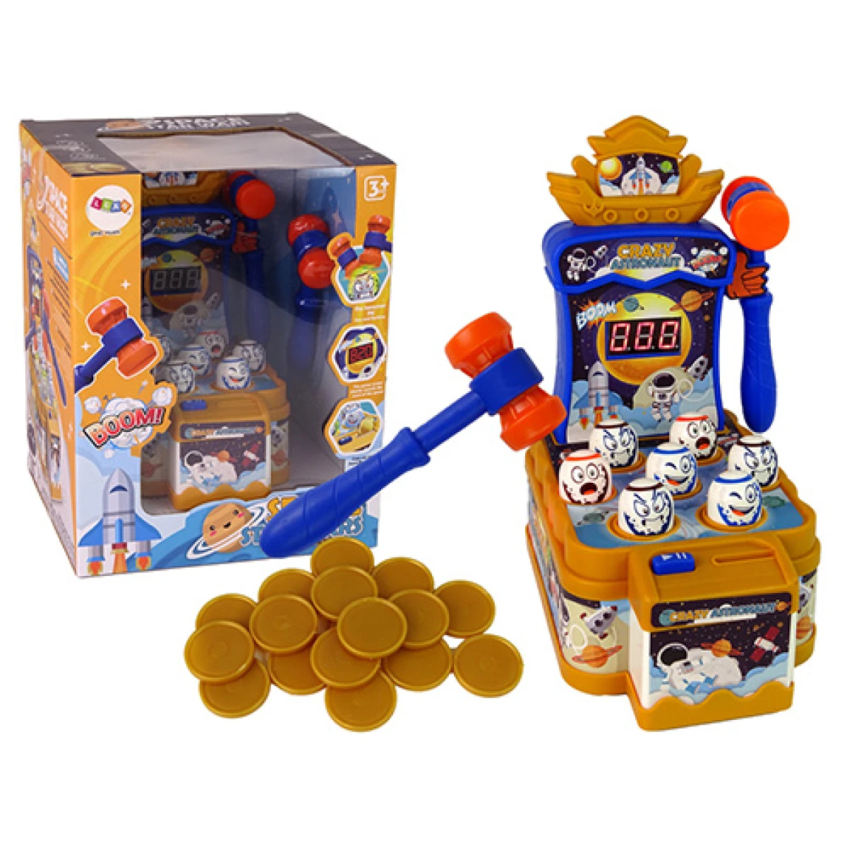 Juego Infantil Aplasta Topos con Martillo 
