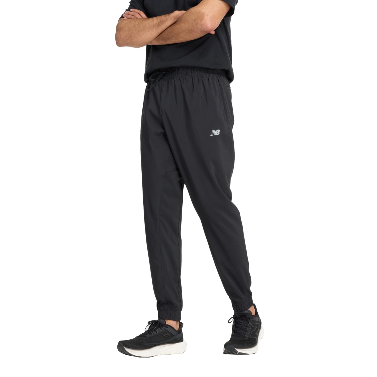 Pantalón New Balance Active Woven de Hombre - MP41011BK - Negro 