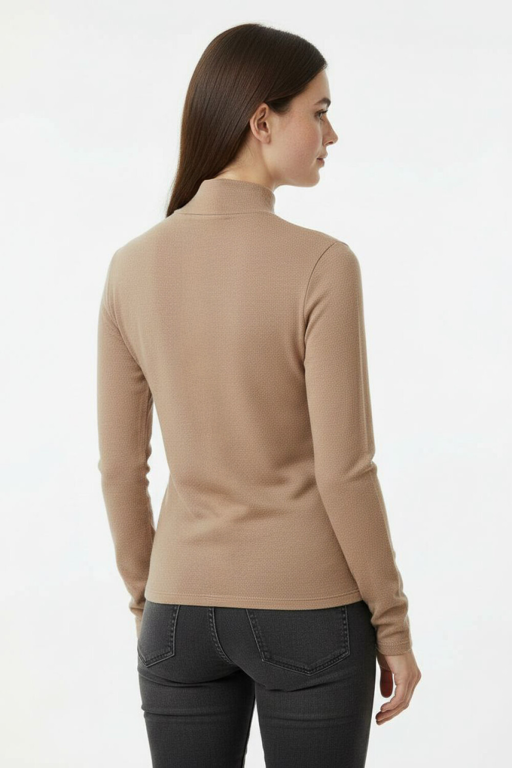 Polera Afassa Taupe / Mink / Vison