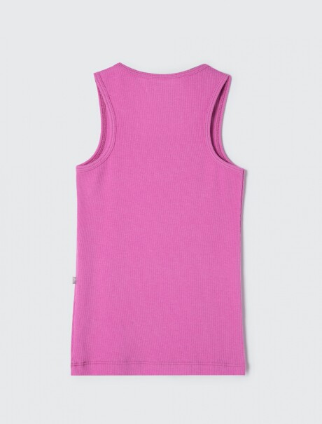 MUSCULOSA BÁSICA DE NIÑA ACANALADA MULTICOLOR