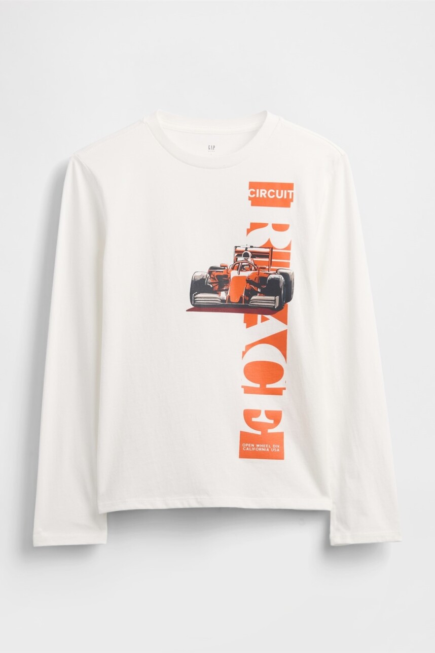 Remera Gráfico Niño New Off White