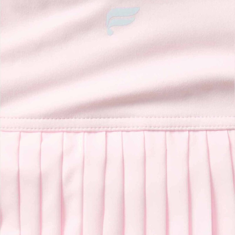 Falda Con Malla Hot Shot Pleated Skirt Classic Mini Mujer Soft Pink