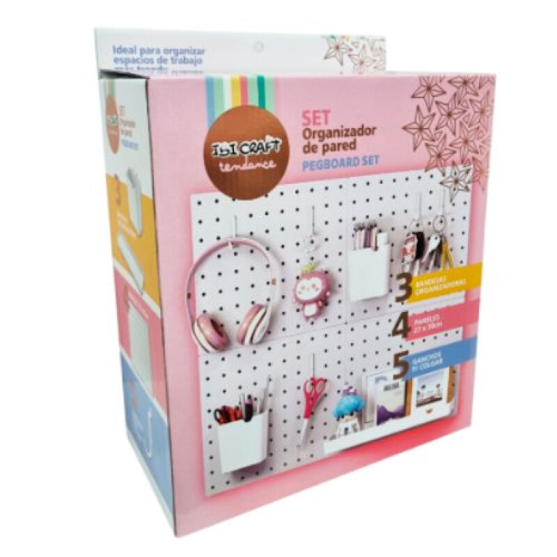Tablero Organizador Ibi Craft Perforado Tablero Organizador Ibi Craft Perforado