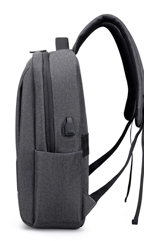 MOCHILA AD WEEK GRIS C/NEGRO