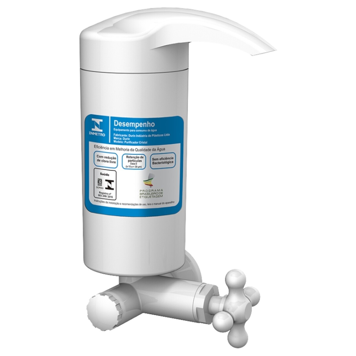 [OUTLET] Purificador de Agua de Pared sin Grifo Porto Belo - Durín [EMPAQUES ROTOS] 