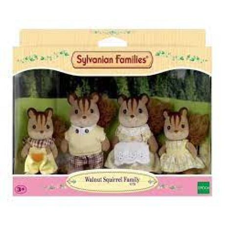 Familia Ardilla Mama Papa Y Hermanos Sylvanian Families 4172 Familia Ardilla Mama Papa Y Hermanos Sylvanian Families 4172