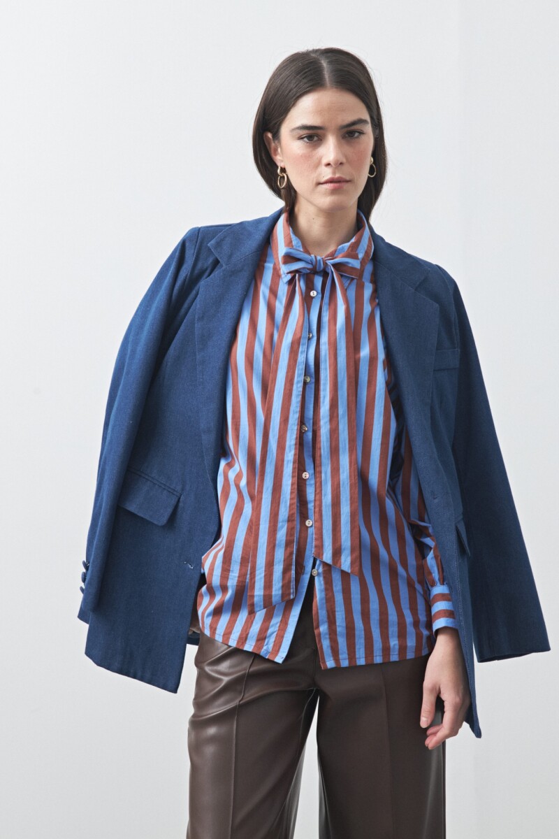 CAMISA SORMY Azul Regata