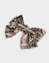Hebillas Francesas Animal Print Hebilla Francesa Con Moño - Estampado Animal Print