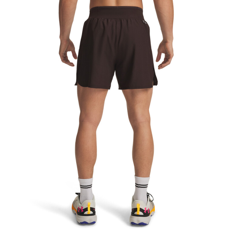 UA TRAIL RUN LAUNCH SHORTS-BRN BRN-246