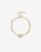 Pulseras Flexibles Strass Pulsera Flexible Multicadena Dorado - Dorado