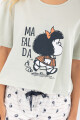 Pijama mafalda Gris melange