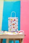 Bolsa fantasia luna 14x08x20 cm Color dots