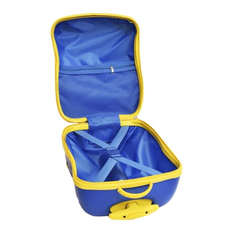 Valija Infantil Rígida Mochila Maleta Pequeña Escuela Viaje Azul