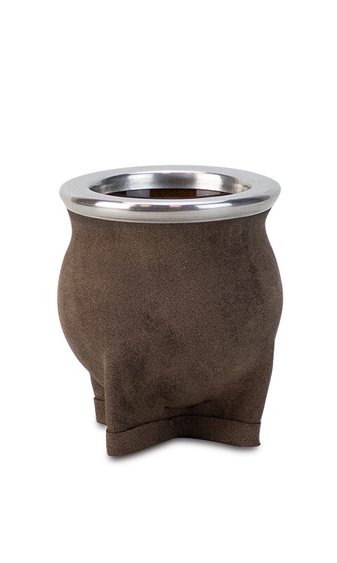 MATE DE CERÁMICA CHICO DELTA ENGRASADO MARRÓN