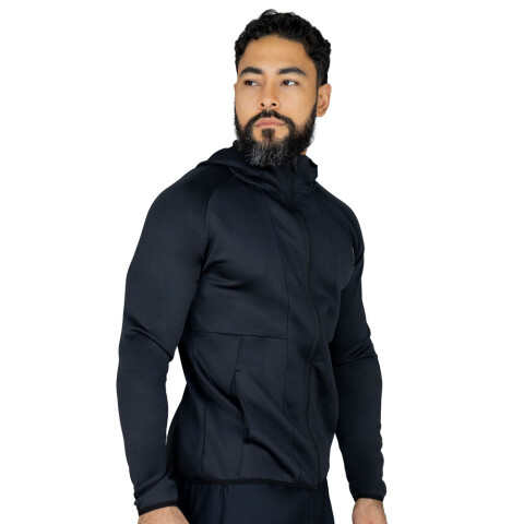 JACKET MEN POLY/SPX EVERLAST SCUBA PS BL NEGRO