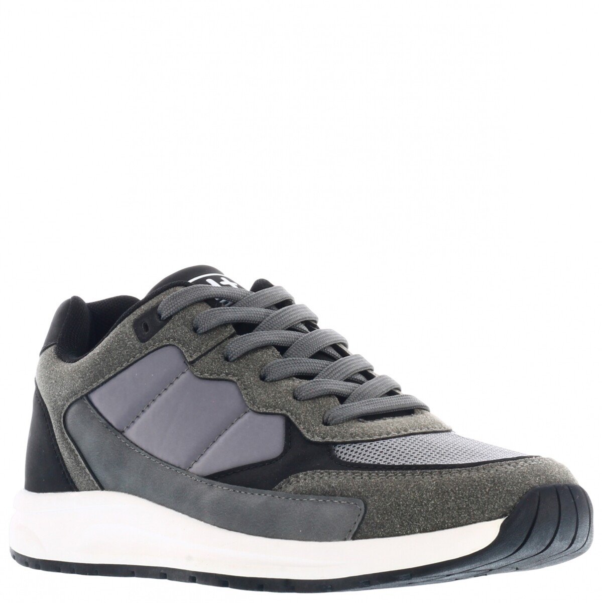 Championes de Hombre N+ GUY capitoneado en lateral N+ - Gris 