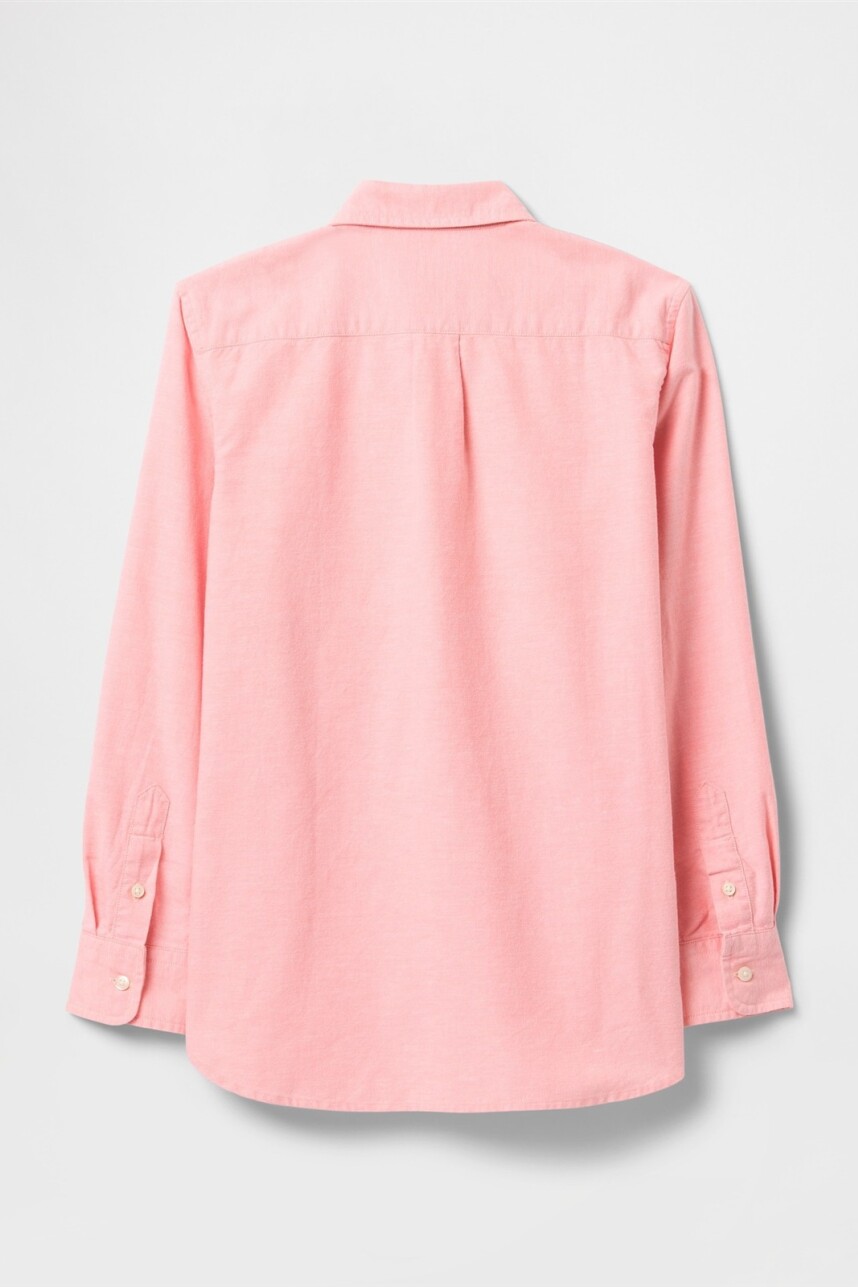 Camisa Oxford Niño Tea Rose