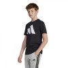 Remera Adidas J BL TEE 160 de Niños - JC9660 Negro-blanco