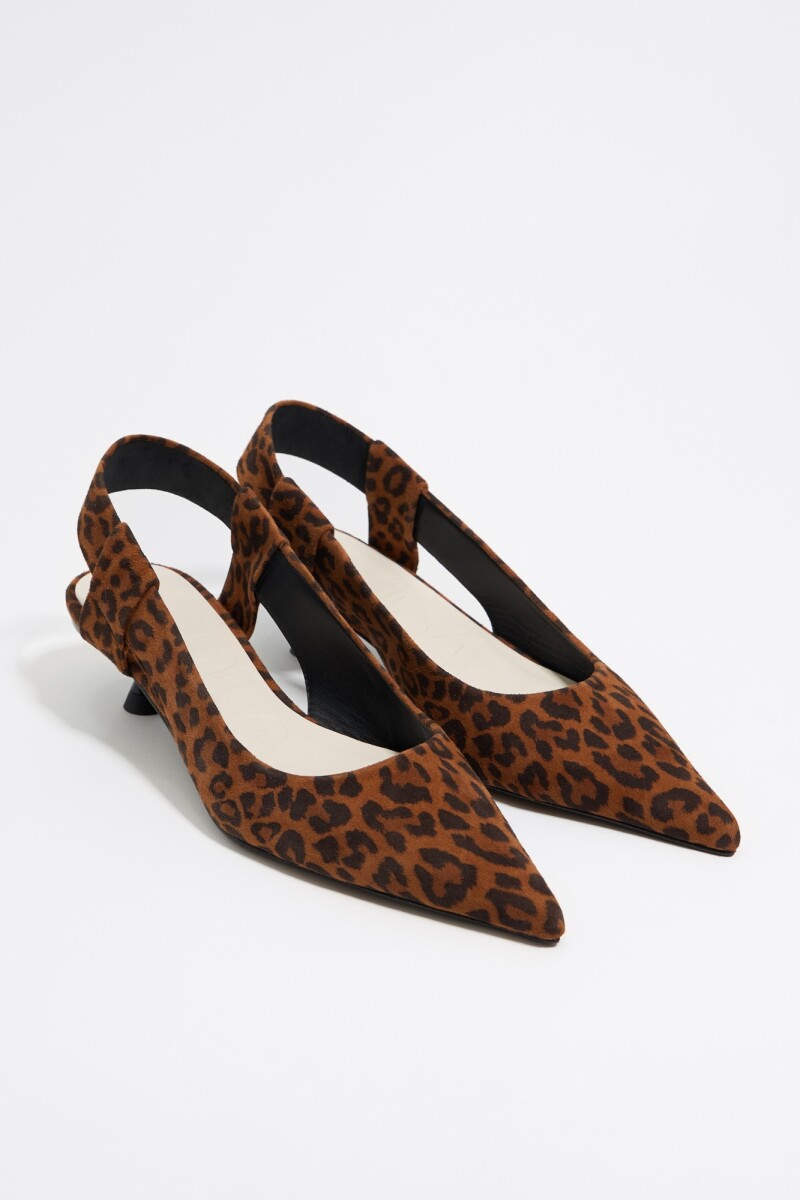 ZAPATO DESTALONADO Tostado