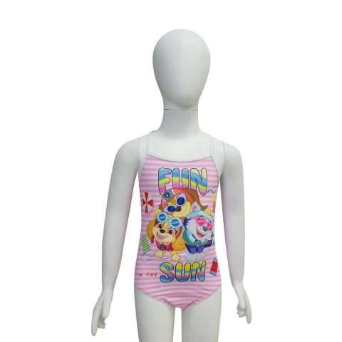Malla Entera Playa Infantil Paw Patrol Talle 2/8 Skye Everest y Liberty