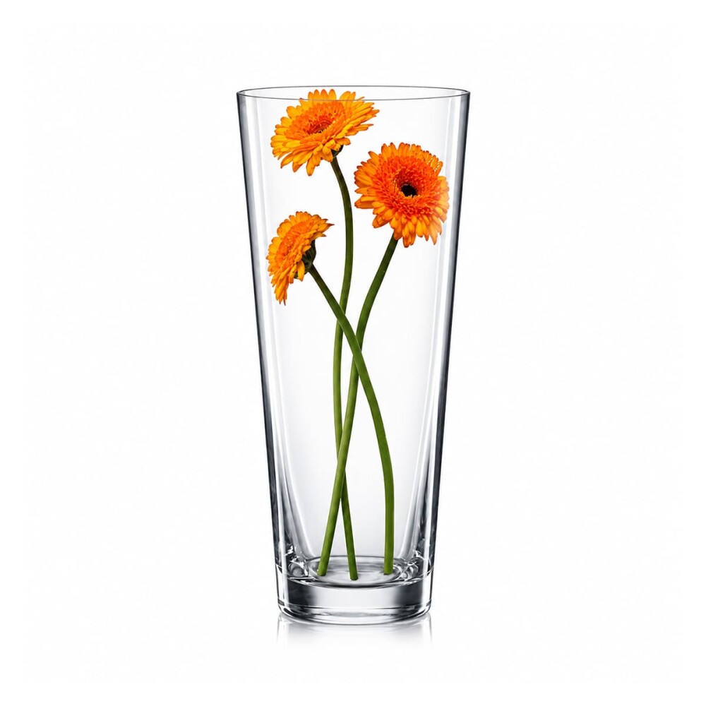 Florero conico 25 cms BOHEMIA Florero conico 25 cms BOHEMIA