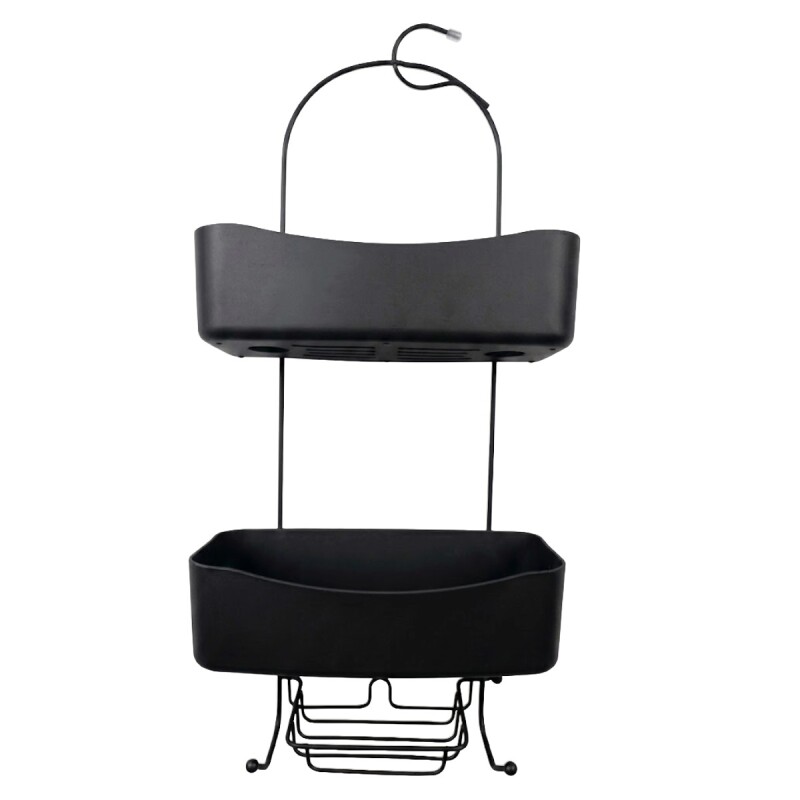 ORGANIZADOR METAL/PLAST NEGRO 3 NIVELES Unica