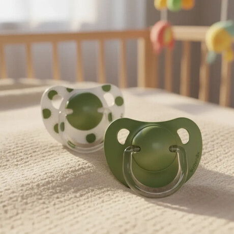 Chupete X2 +18m Anatómico SX Pro Silicona Ultra Soft Verde