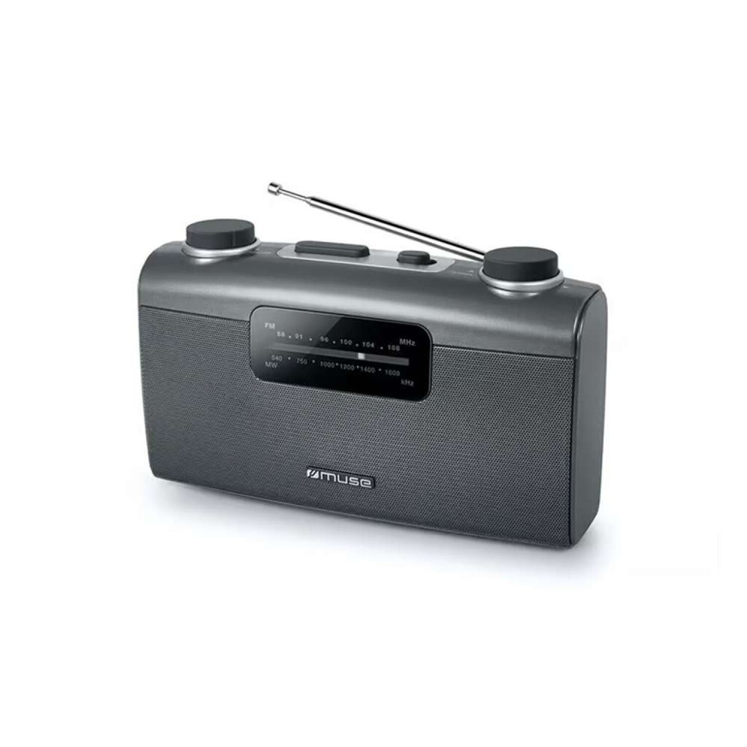Radio Portátil Muse M025r Am Fm Negro - Palacio de la Música