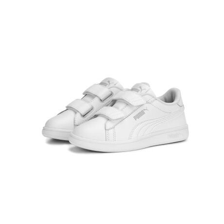 Championes Puma Smash 3.0 L V de niño White