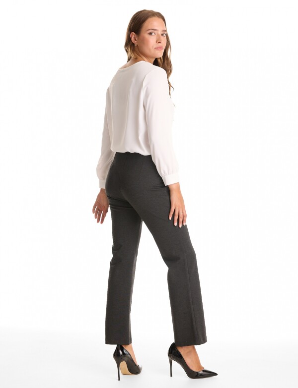 Pantalon Recto GRIS OSCURO