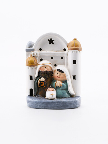 PESEBRE TOSCANA RESINA BLANCO