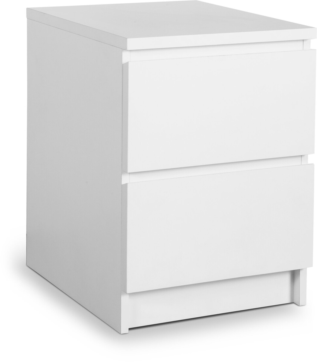 Mesa de luz LIMFJORDEN 2 cajones blanco 