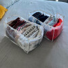 Organizador para almacenar ropa con 7 divisiones Blanco