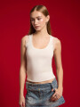 Musculosa Raf Marfil / Off White