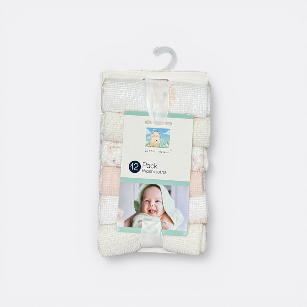 Babitas De Bebé Pack X12 Colores - Crema - Rosa - Blanco 