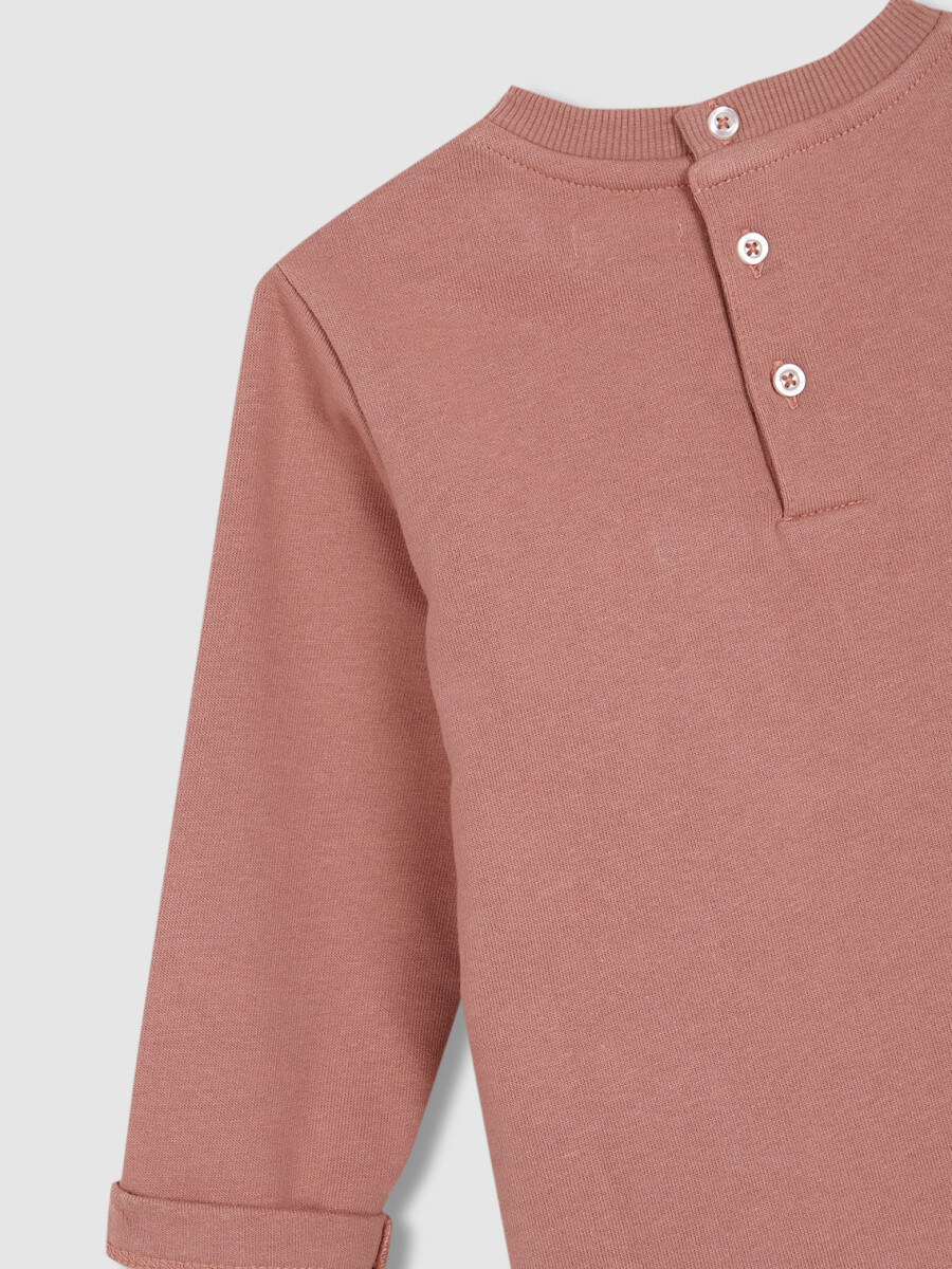 Sudadera Rosa Rosa Maquillaje