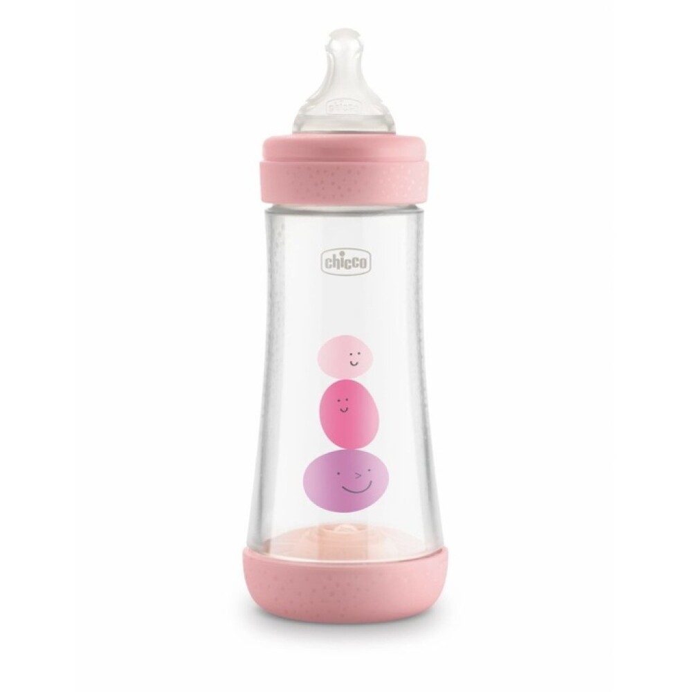 Biberon anticolicos perfect 5 240ml CHICCO rosa