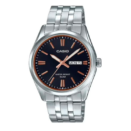 Reloj Casio Clásico Acero Inoxidable Plata 0