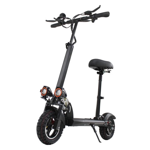 Monopatin Electrico Scooter Gogreen Zero Doble Supension R10 Variante Color Negro