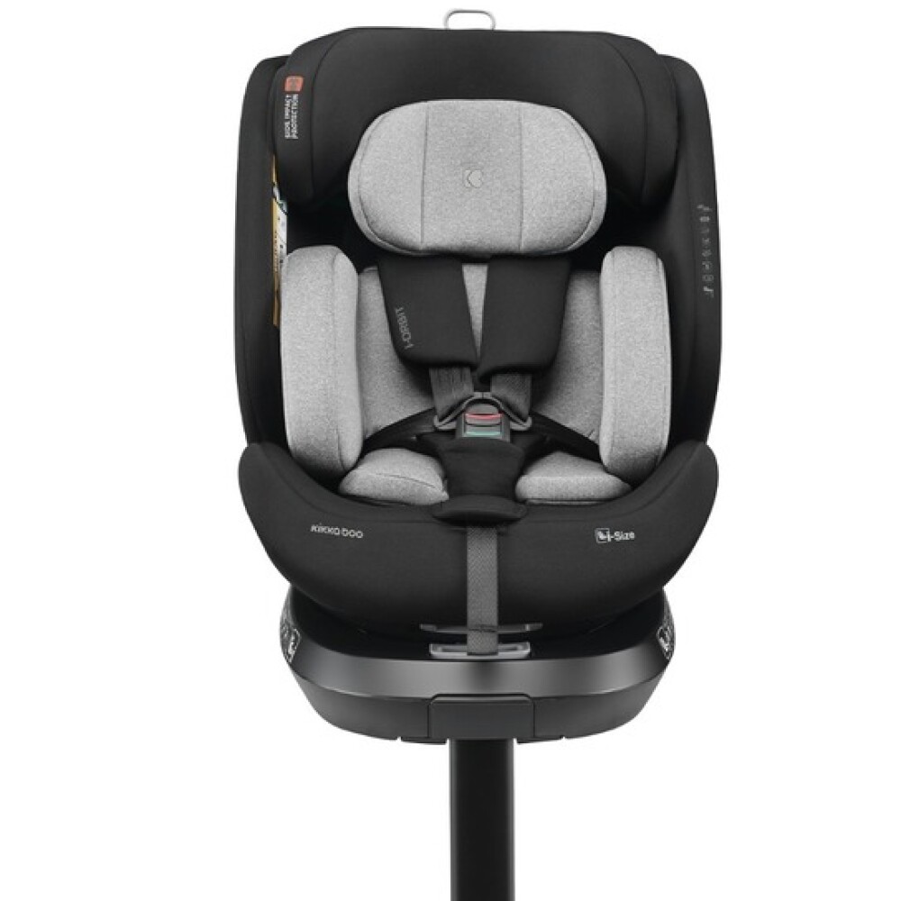 Butaca IORBIT KIKKABOO ISOFIX 360 0-36kg C LEG SUPPORT - grey Butaca IORBIT KIKKABOO ISOFIX 360 0-36kg C LEG SUPPORT - grey